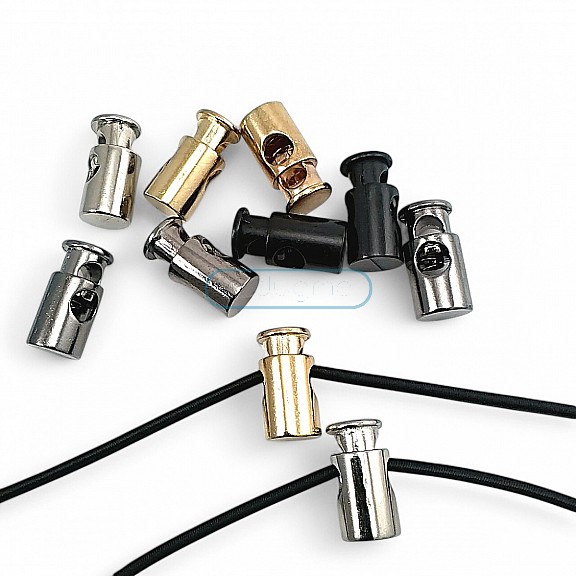 Tek Delikli 5,5 mm Delik Çaplı Metal Stoper Üstten Basmalı Model - Zamak Stoper E 1916