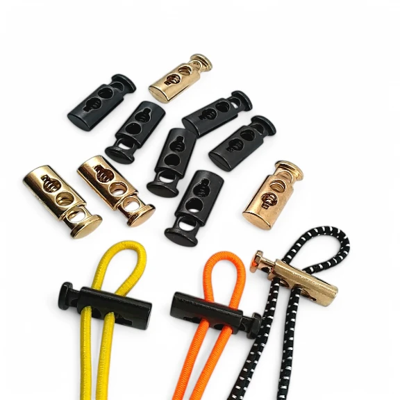 Metal Stoper İki Delikli 5 mm Delik Çaplı Üstten Basmalı Model - Zamak Stoper E 2061