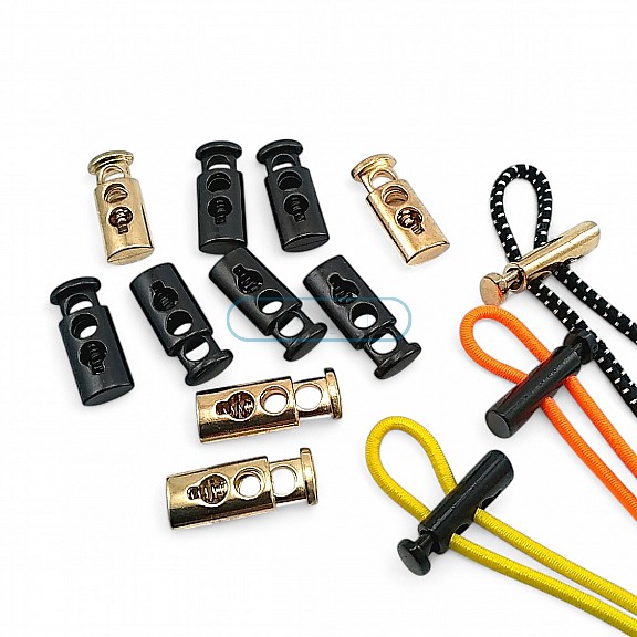 Metal Stoper İki Delikli 5 mm Delik Çaplı Üstten Basmalı Model - Zamak Stoper E 2061