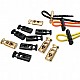 Metal Stoper İki Delikli 5 mm Delik Çaplı Üstten Basmalı Model - Zamak Stoper E 2061