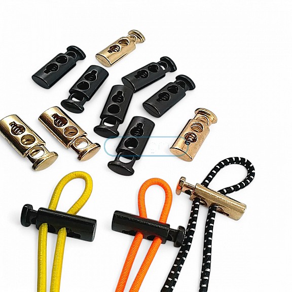 Metal Stoper İki Delikli 5 mm Delik Çaplı Üstten Basmalı Model - Zamak Stoper E 2061