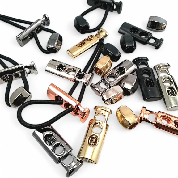 Stoper Çift Delikli 5,5 mm Kordon Girişi Ayva Boncuk Kombinli E 214 -E 139