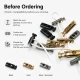 5.5 mm Two-Hole Top-Press Flat Zinc Alloy Cord Stopper E 214, durable zamak material, ideal for furniture manufacturing and