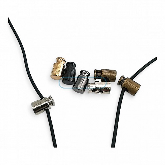 Metal Stoper Üstten Basmalı Model Tek Delikli 4 mm Delik Çaplı - Zamak Stoper E 343