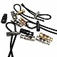 İki Delikli Yassı Metal Stoper 6x3,5 mm Delik Çaplı Üstten Basmalı Model - Zamak Stoper E 686