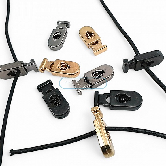 Metal Stoper Tek Delikli 5,5 mm Delik Çaplı Üstten Basmalı Zarif Armut Model - Büyük Boy E 696