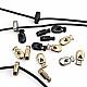 Tek Delikli Metal Stoper 4 mm Delik Çaplı Üstten Basmalı Zarif Armut Model - Zamak Stoper E 827