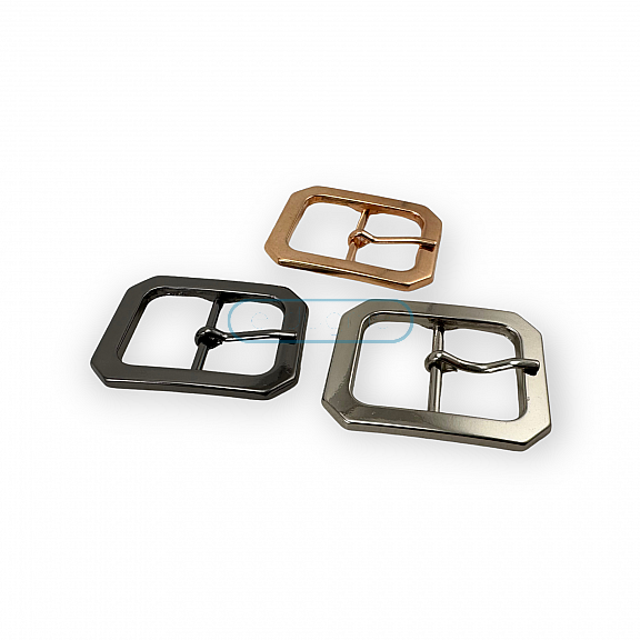 Belt Buckle 2.5 cm Metal Center Bar Buckle  E 1224