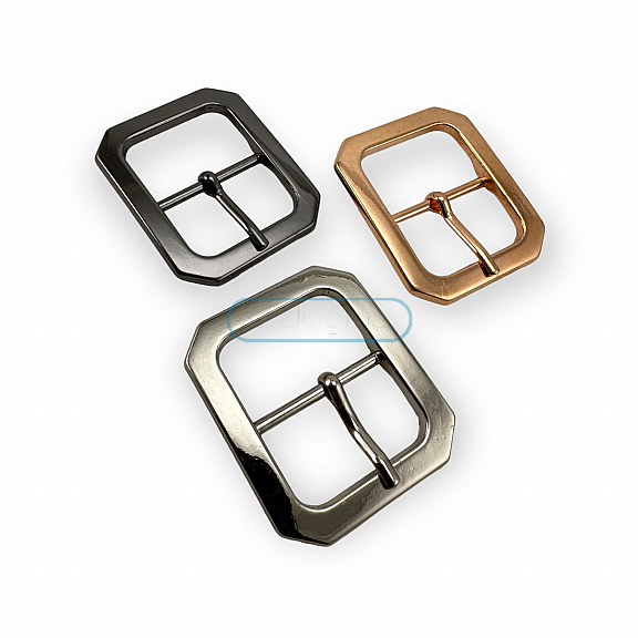 Belt Buckle 2.5 cm Metal Center Bar Buckle  E 1224