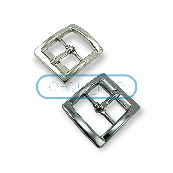 2,1 cm Belt Buckle with Metal Tongue E 1250