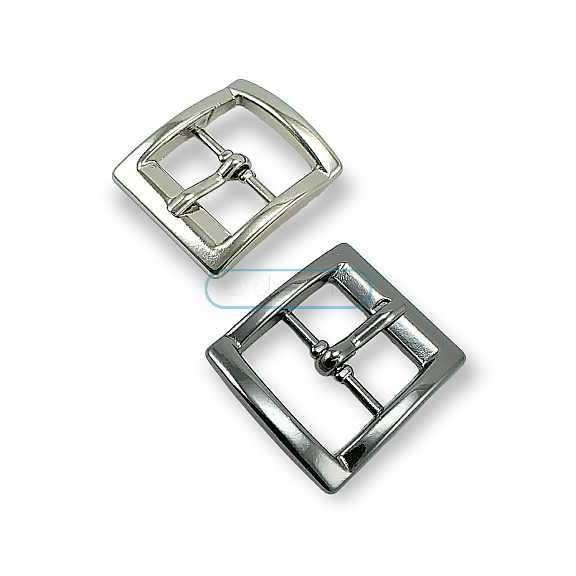 2,1 cm Belt Buckle with Metal Tongue E 1250