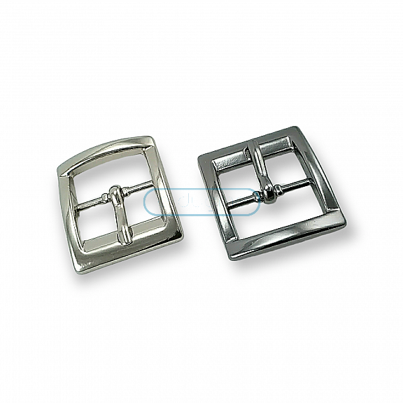 2,1 cm Belt Buckle with Metal Tongue E 1250