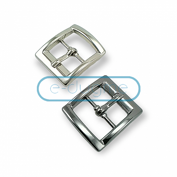 2,1 cm Belt Buckle with Metal Tongue E 1250