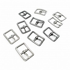 10 mm Shoe Buckle - 1 cm - 0,40" Metal Buckle E 2263