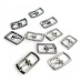 8 mm Shoe Buckle - 0,8 cm - 0,31" Metal Buckle E 2264