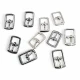 8 mm Shoe Buckle - 0,8 cm - 0,31" Metal Buckle E 2264