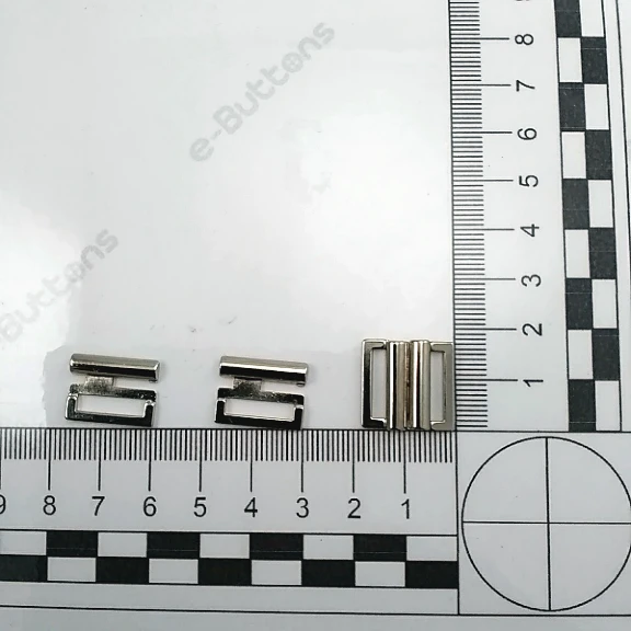 Geçmeli 1 cm İç Çamaşırı ve Mayo Tokası Metal Toka E 1945