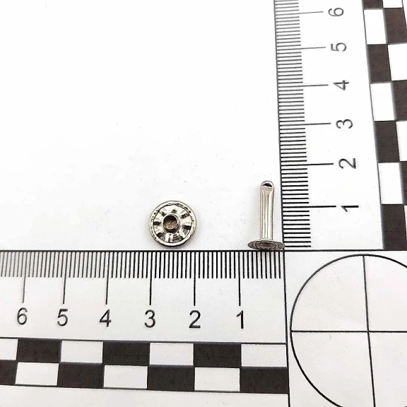 123 Rivet 11 mm Boy 15 mm Uzun Bacak Perçin ( 1000 Ad/Paket ) CS00011-15