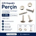 Çift Kapaklı Perçin 11 mm Kapak / 15 mm Uzun Bacak / 9 mm Alt Kapak Saç Malzeme – 500 Adet CS00011-15CFT