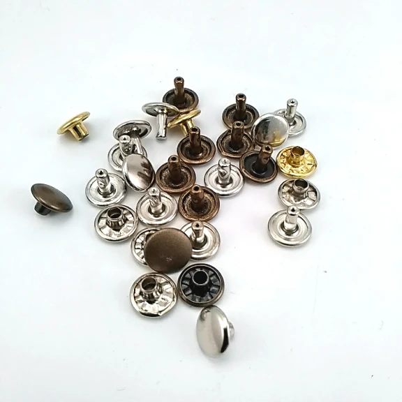 Çift Kapaklı Perçin 9,5 mm Rivet Saç Malzeme (1000 Ad/Paket) R000595