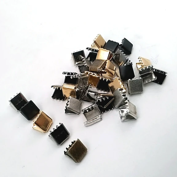 Bağucu Kıstırma 8.8 mm x 8.1 mm - Pirinç Kapalı Kenarlı Kıstırma Bağ Ucu DGK0008K