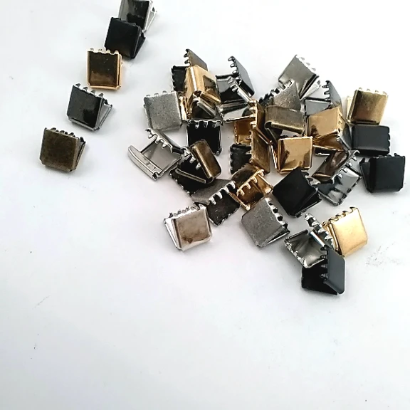 Bağucu Kıstırma 8.8 mm x 8.1 mm - Pirinç Kapalı Kenarlı Kıstırma Bağ Ucu DGK0008K