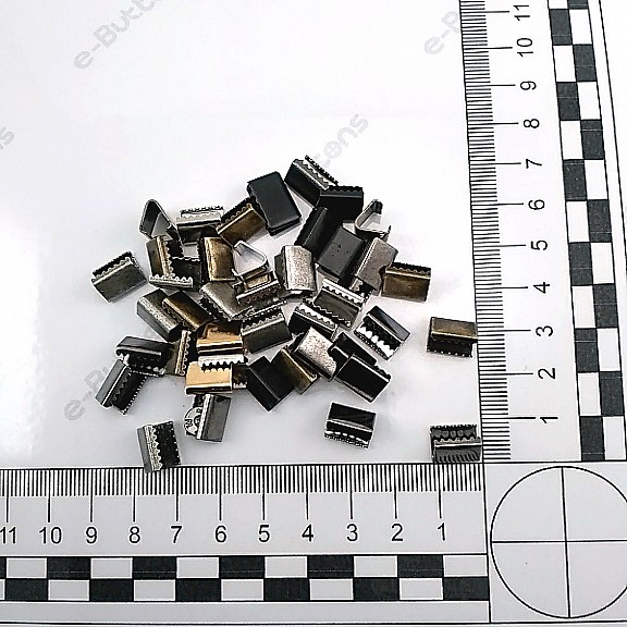 Kıstırma Bağucu 10 mm x 8 mm - Açık Kenarlı Kıstırma Bağ ucu Pirinç DGK0010