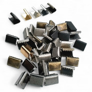 Kıstırma Bağucu 10 mm x 8 mm - Açık Kenarlı Kıstırma Bağ Ucu Pirinç DGK0010