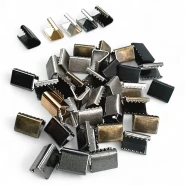 Kıstırma Bağucu 10 mm x 8 mm - Açık Kenarlı Kıstırma Bağ Ucu Pirinç DGK0010