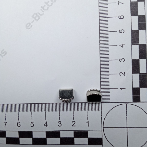 Kıstırma Bağucu 10.4 mm x 9.2 mm - Kapalı Kenarlı Kıstırma Bağ Ucu Pirinç DGK00105SK