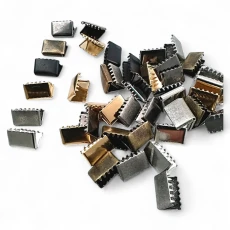 Kıstırma Bağucu 13 mm x 8.4 mm - Kapalı Kenarlı Kıstırma Bağ Ucu Pirinç DGK0013K