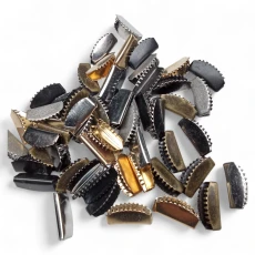 Kıstırma Bağucu 20 mm x 7.6  mm - Kapalı Kenarlı Kıstırma Bağ Ucu Pirinç DGK0020SK