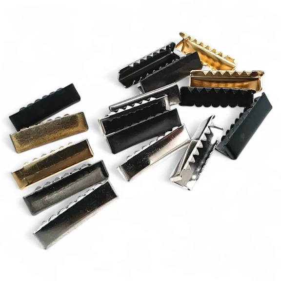 Kıstırma Bağucu 30 mm x 8.3 mm- Kapalı Kenarlı Kıstırma Bağ Ucu Pirinç DGK0030K