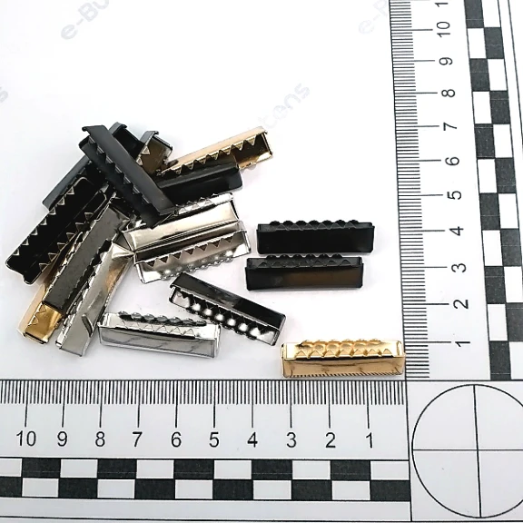 Kıstırma Bağucu 30 mm x 8.3 mm- Kapalı Kenarlı Kıstırma Bağ Ucu Pirinç DGK0030K