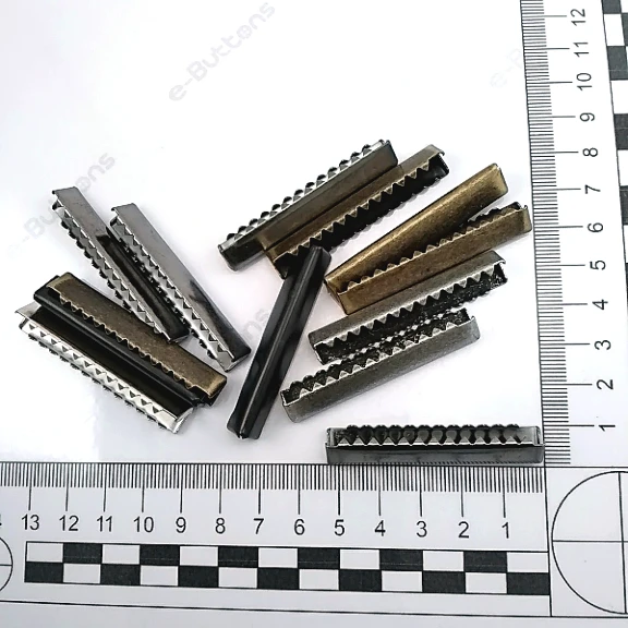 Kıstırma Bağucu 50.4 mm x 8.3 mm - Kapalı Kenarlı Kıstırma Bağ Ucu Pirinç DGK0050K