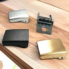 Hat Buckle 1,5 cm 0,59 Inch Brass Metal DG0015STPR