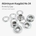 Alüminyum Kuşgözü 9 mm İç Çaplı - No 24 DT00024