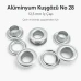 Kuşgözü Alüminyum 12,5 mm İç Çaplı - No 28 Çadır ve Branda Kuşgözü DT00028