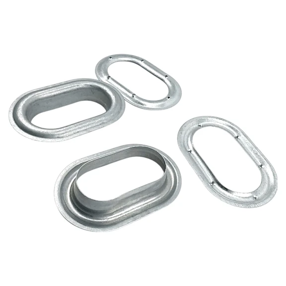 Galvaniz Oval Kuşgözü 42 mm x 23 mm İç Çaplı DT00066VL