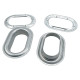 Galvaniz Oval Kuşgözü 42 mm x 23 mm İç Çaplı DT00066VL