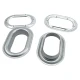 Galvaniz Oval Kuşgözü 42 mm x 23 mm İç Çaplı DT00066VL