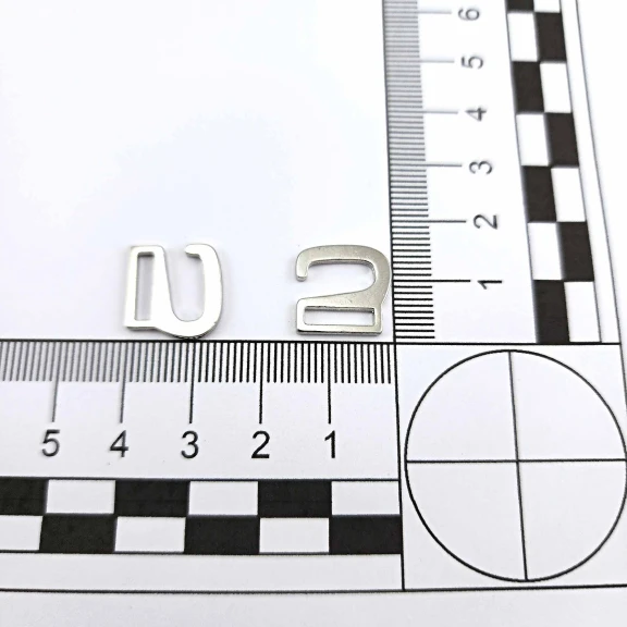 Kanca Toka 1 cm Metal Kopça DM00011