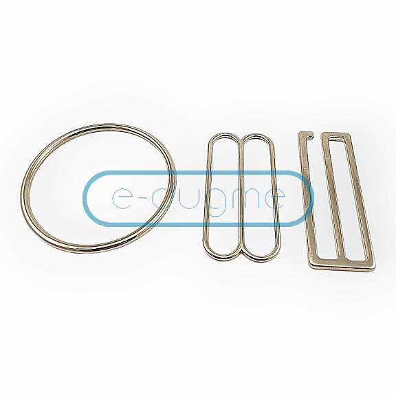 Hook Clasp 5 cm Ring and Strap Adjustment Buckle Set of 3 DM00012