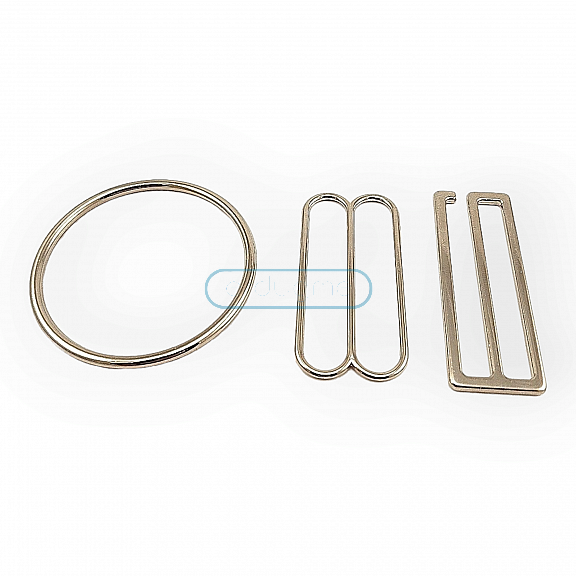 Hook Clasp 5 cm Ring and Strap Adjustment Buckle Set of 3 DM00012