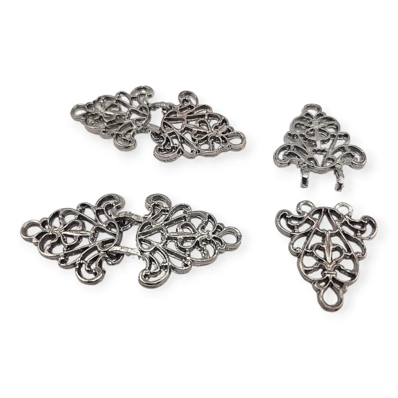 Agraf Toka Motif Desenli Ceket Kancası DM00016