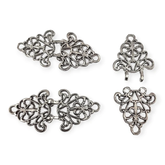 Agraf Toka Motif Desenli Ceket Kancası DM00016