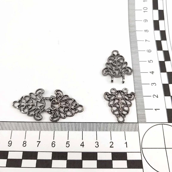 Agraf Toka Motif Desenli Ceket Kancası DM00016