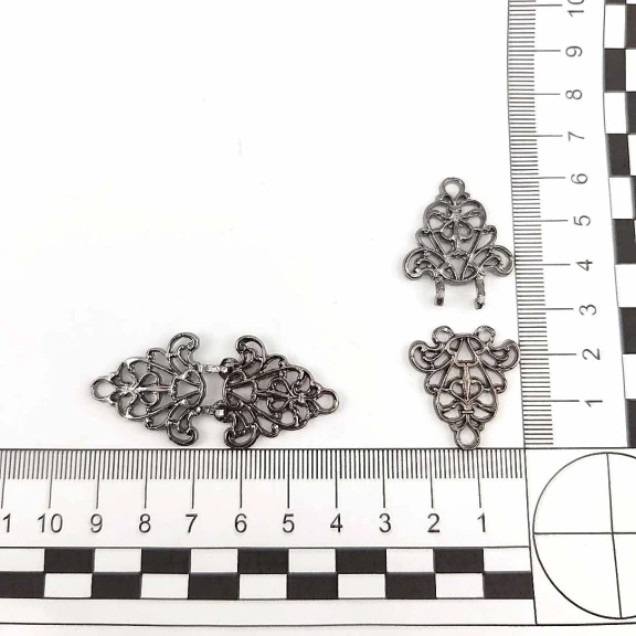 Agraf Toka Motif Desenli Ceket Kancası DM00016