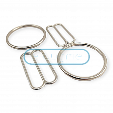 Hook Clasp 3,5 cm Ring and Strap Adjustment Buckle Set of 2 DM00018