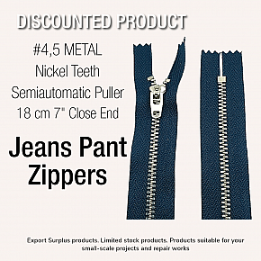 Jeans Zipper Discounted